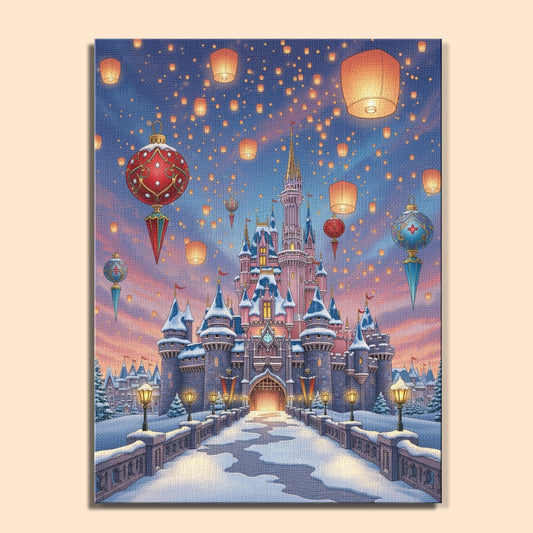 Colorful Christmas Joy #106 | Paint by Numbers Kit EasyArtJoy