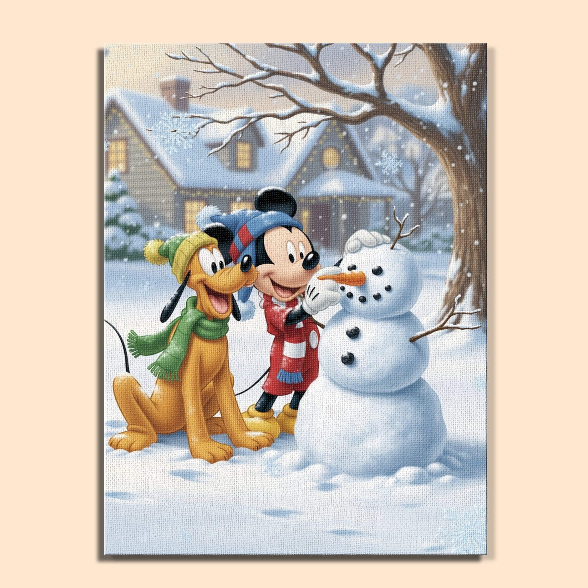 Colorful Christmas Joy #107 | Paint by Numbers Kit EasyArtJoy