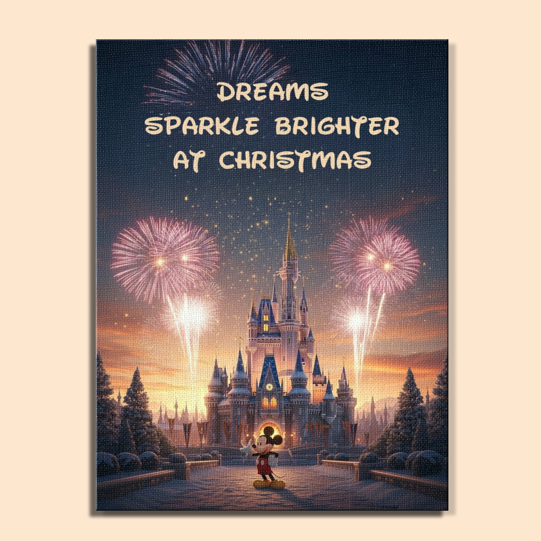 Colorful Christmas Joy #108 | Paint by Numbers Kit EasyArtJoy