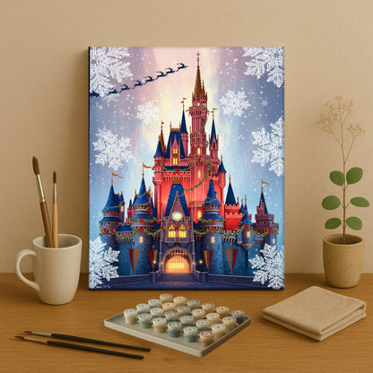 Colorful Christmas Joy #109 | Paint by Numbers Kit EasyArtJoy