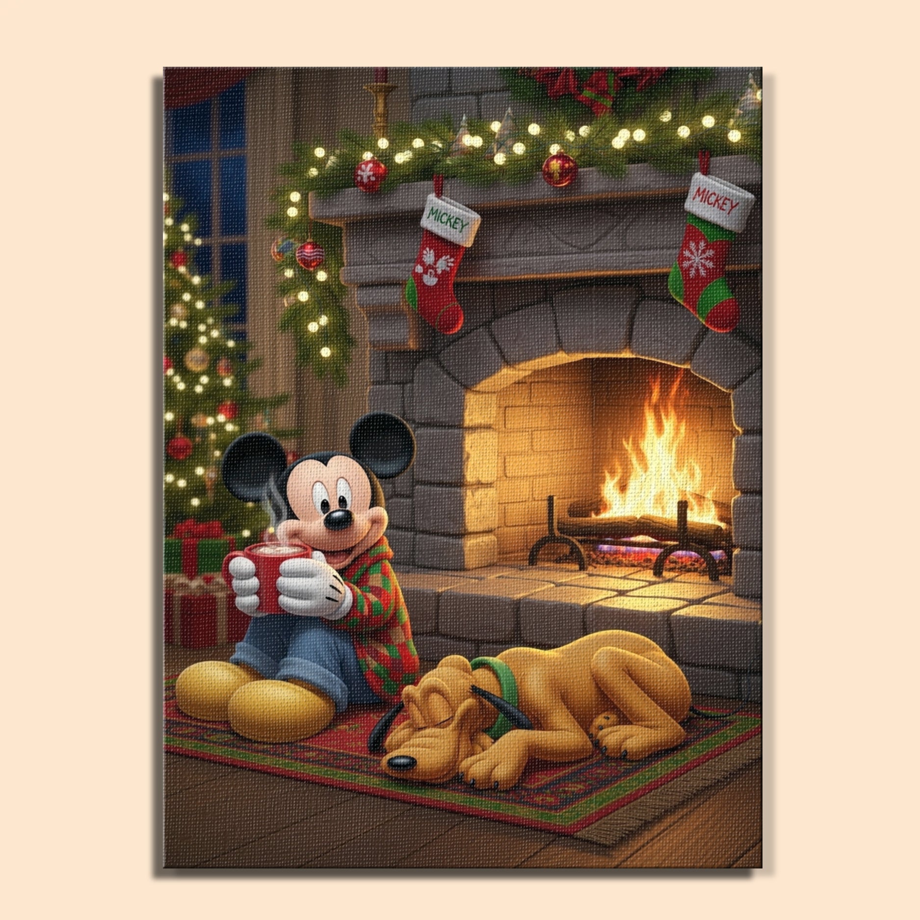 Colorful Christmas Joy #110 | Paint by Numbers Kit EasyArtJoy