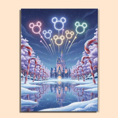 Colorful Christmas Joy #111 | Paint by Numbers Kit EasyArtJoy