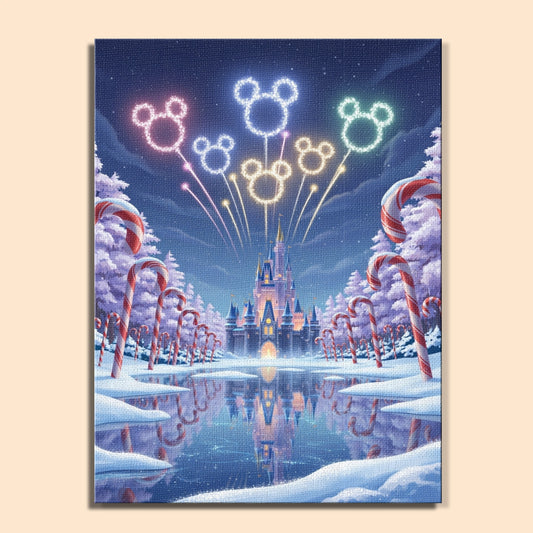 Colorful Christmas Joy #111 | Paint by Numbers Kit EasyArtJoy