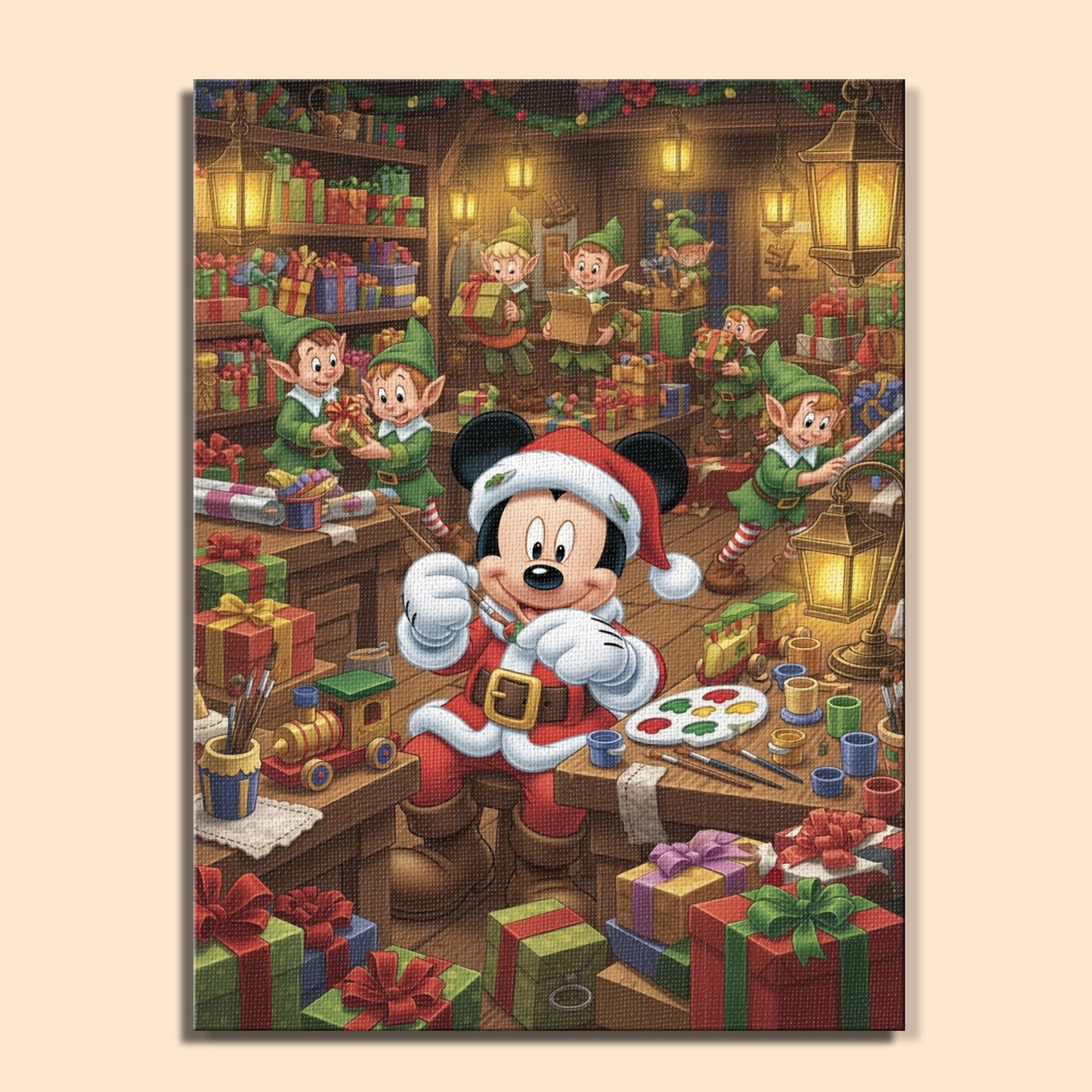 Colorful Christmas Joy #113 | Paint by Numbers Kit EasyArtJoy