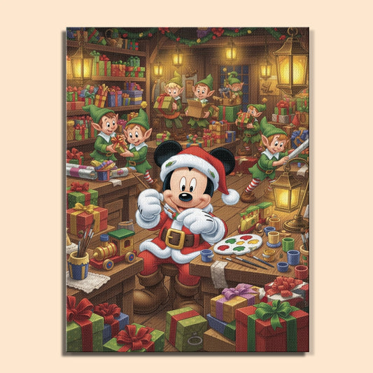 Colorful Christmas Joy #113 | Paint by Numbers Kit EasyArtJoy