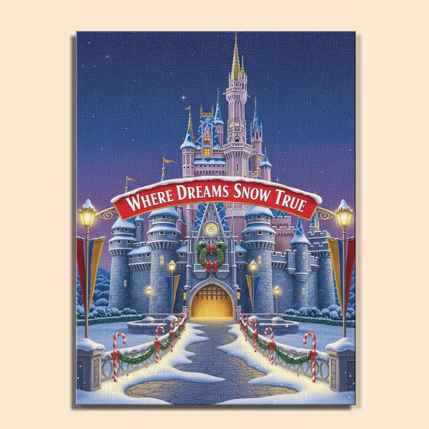 Colorful Christmas Joy #116 | Paint by Numbers Kit EasyArtJoy