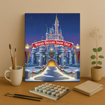 Colorful Christmas Joy #116 | Paint by Numbers Kit EasyArtJoy