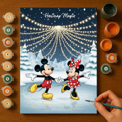 Colorful Christmas Joy #117 | Paint by Numbers Kit EasyArtJoy