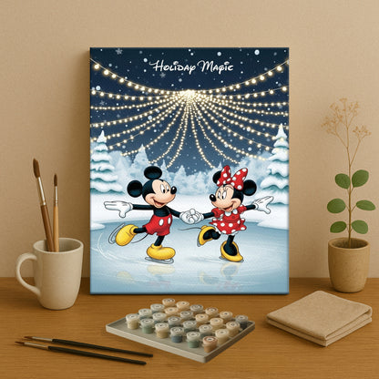 Colorful Christmas Joy #117 | Paint by Numbers Kit EasyArtJoy
