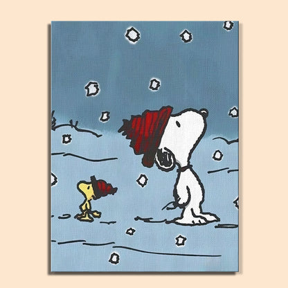 Colorful Christmas Joy #11 | Paint by Numbers Kit EasyArtJoy