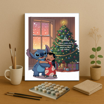 Colorful Christmas Joy #123 | Paint by Numbers Kit EasyArtJoy