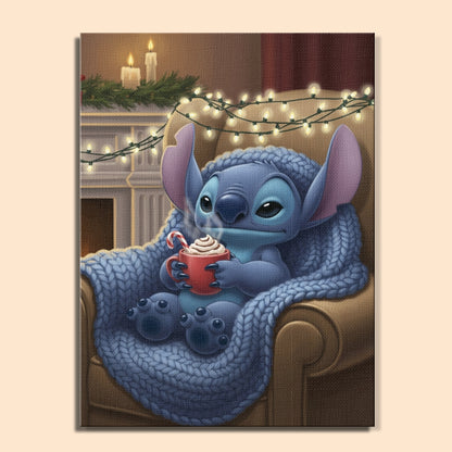 Colorful Christmas Joy #124 | Paint by Numbers Kit EasyArtJoy