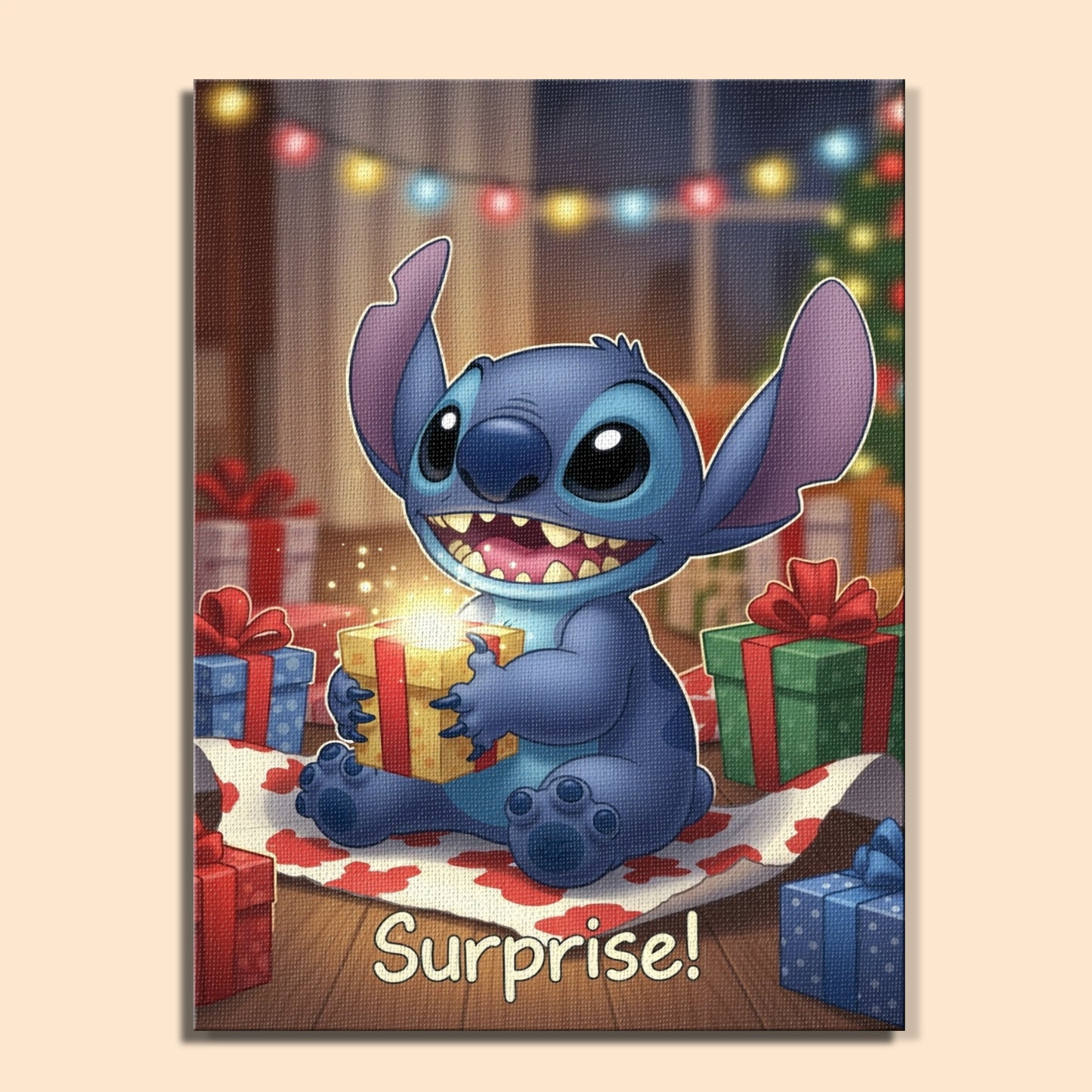 Colorful Christmas Joy #125 | Paint by Numbers Kit EasyArtJoy