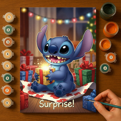 Colorful Christmas Joy #125 | Paint by Numbers Kit EasyArtJoy