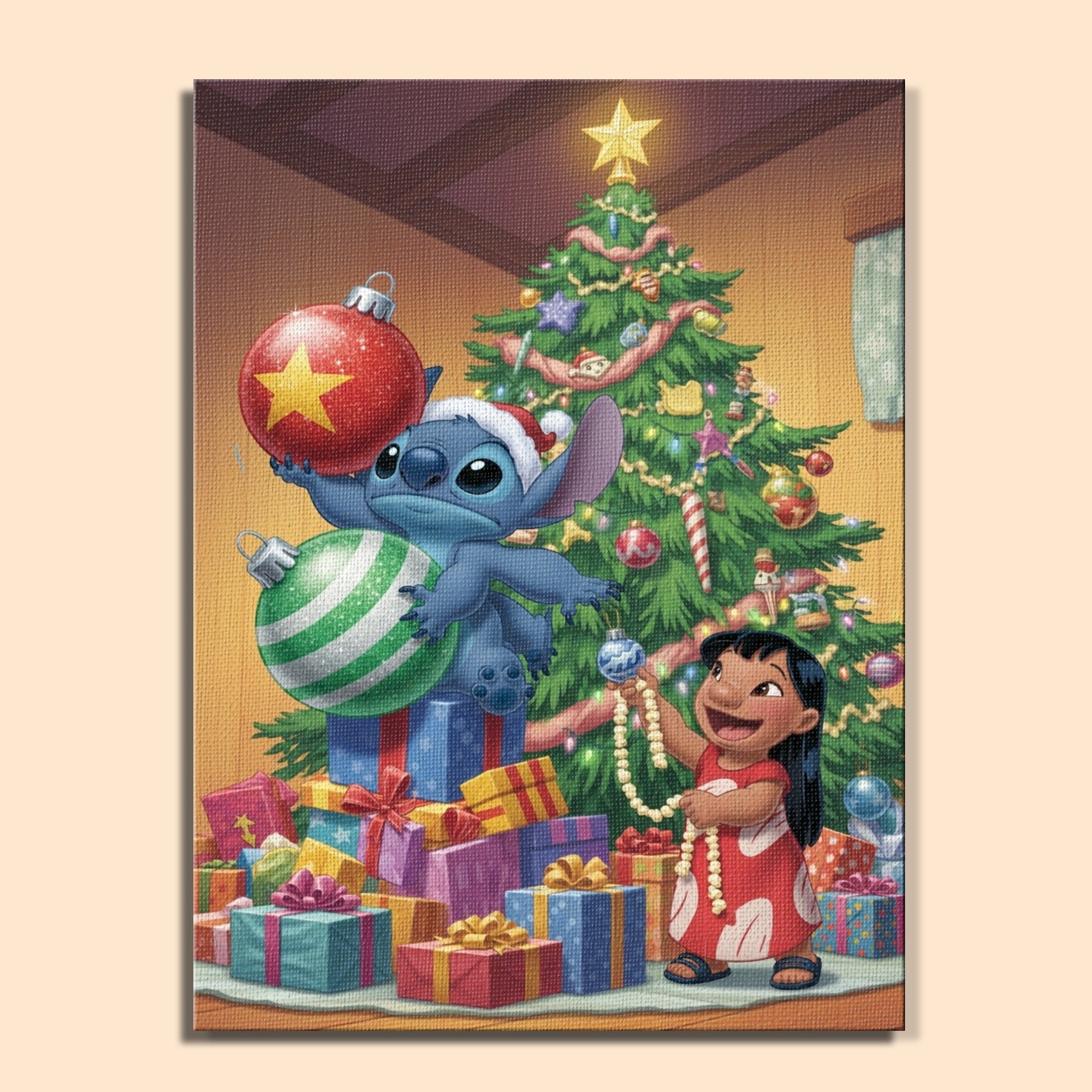 Colorful Christmas Joy #126 | Paint by Numbers Kit EasyArtJoy