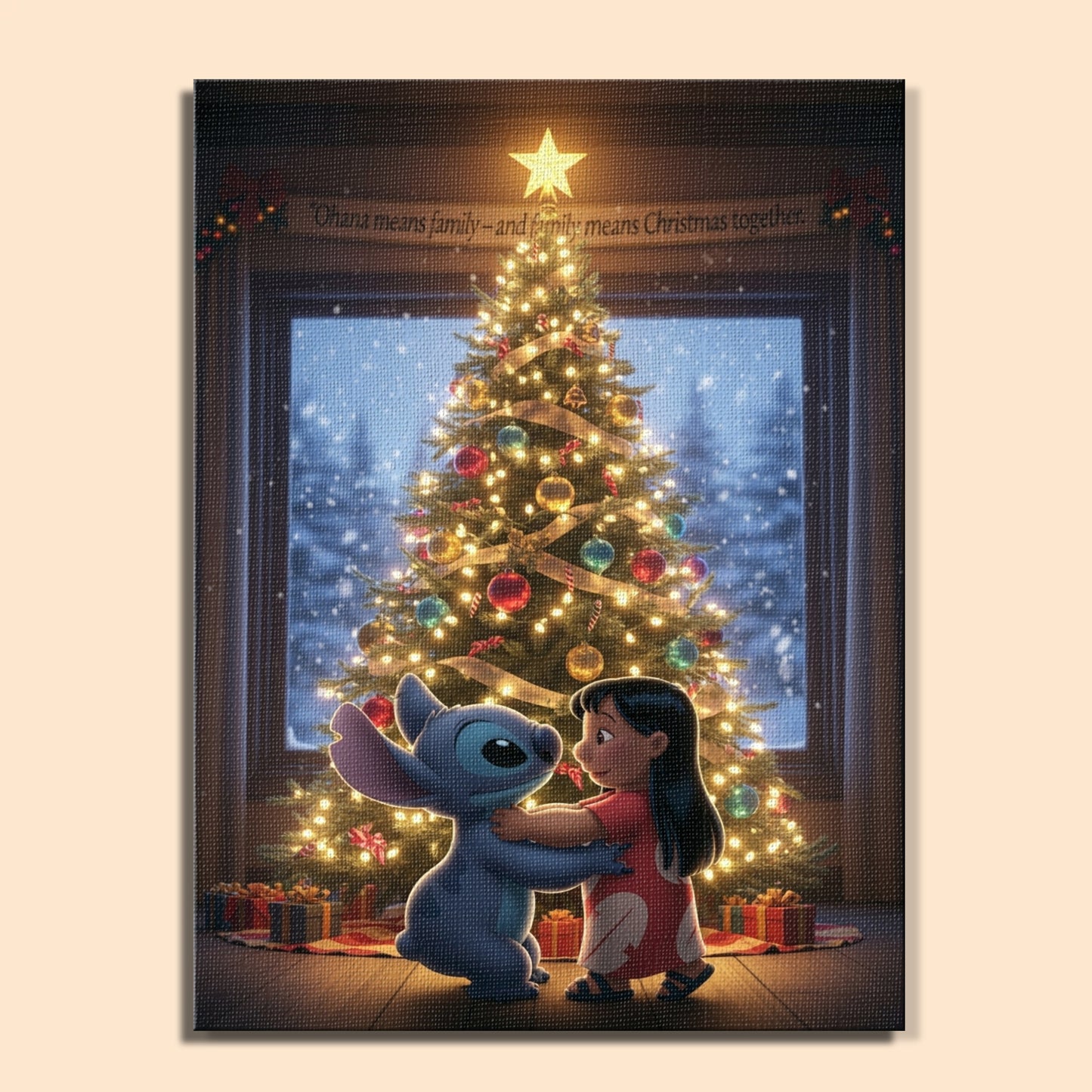 Colorful Christmas Joy #130 | Paint by Numbers Kit EasyArtJoy