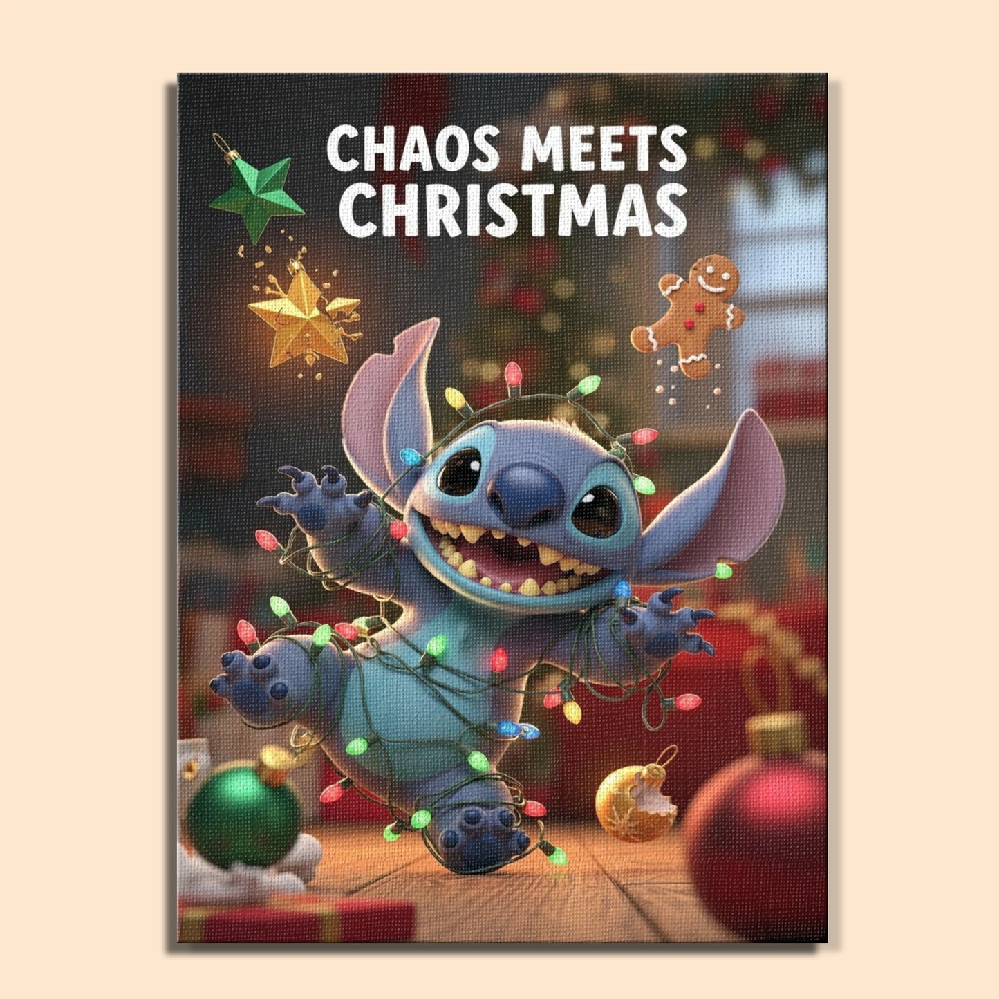 Colorful Christmas Joy #131 | Paint by Numbers Kit EasyArtJoy