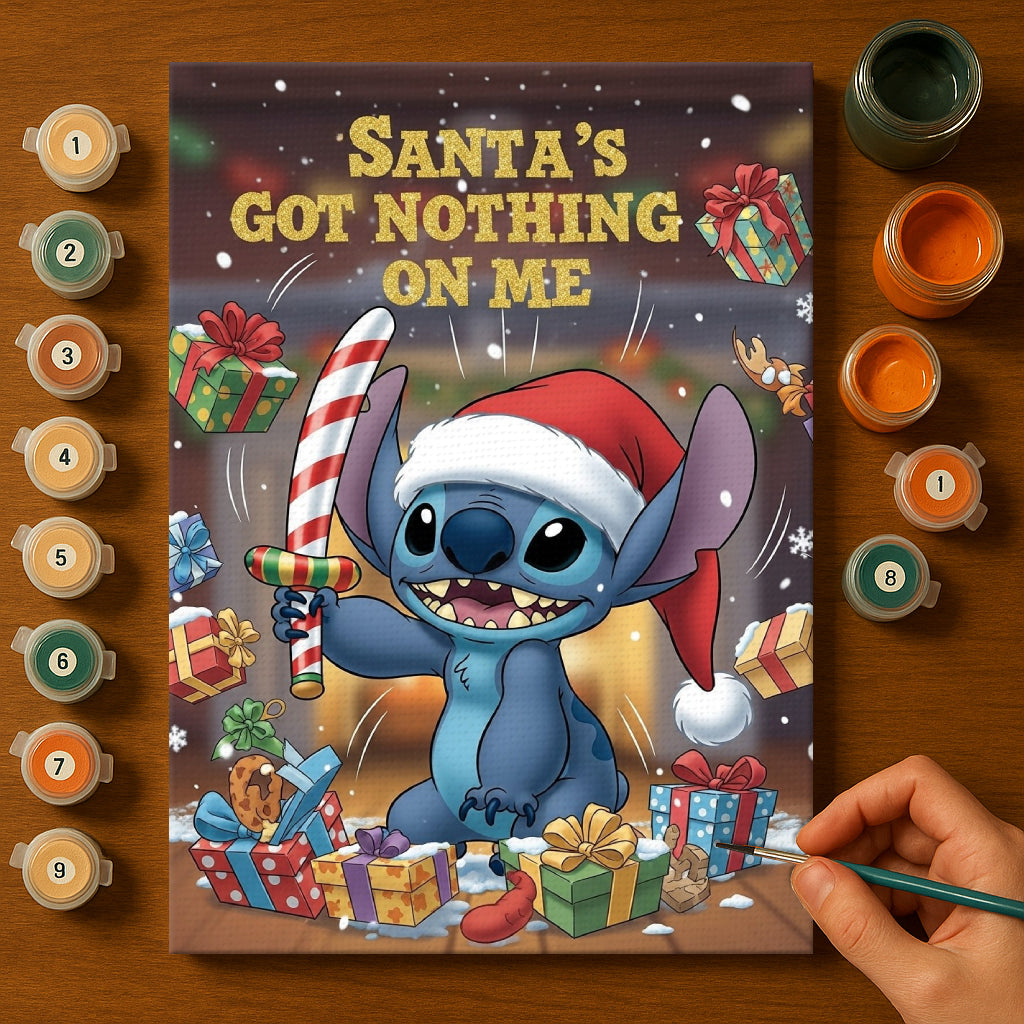 Colorful Christmas Joy #132 | Paint by Numbers Kit EasyArtJoy