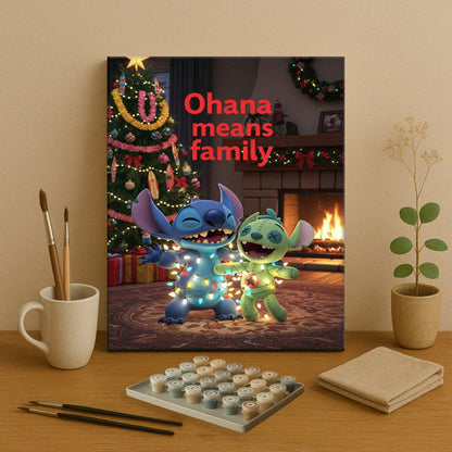 Colorful Christmas Joy #133 | Paint by Numbers Kit EasyArtJoy