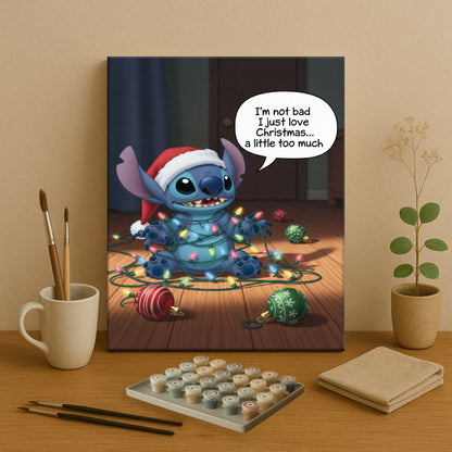 Colorful Christmas Joy #134 | Paint by Numbers Kit EasyArtJoy