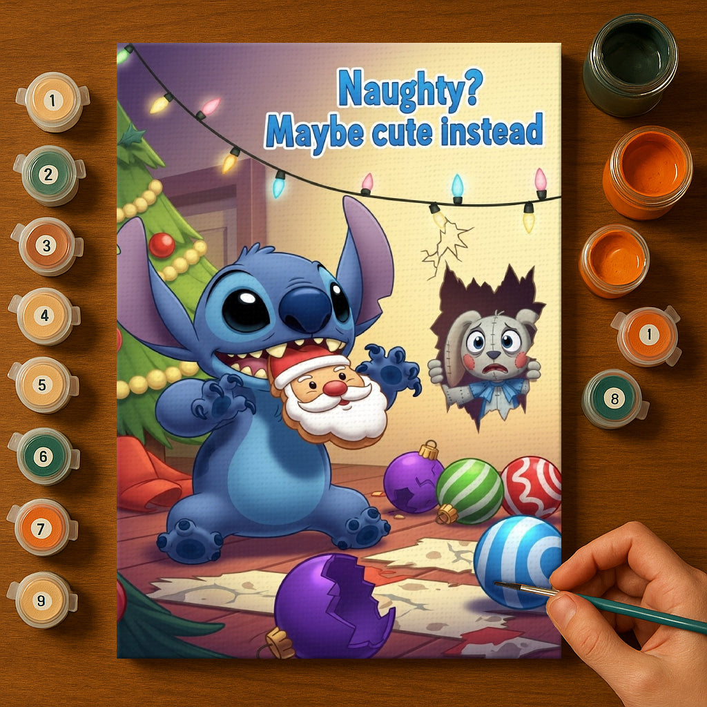 Colorful Christmas Joy #135 | Paint by Numbers Kit EasyArtJoy