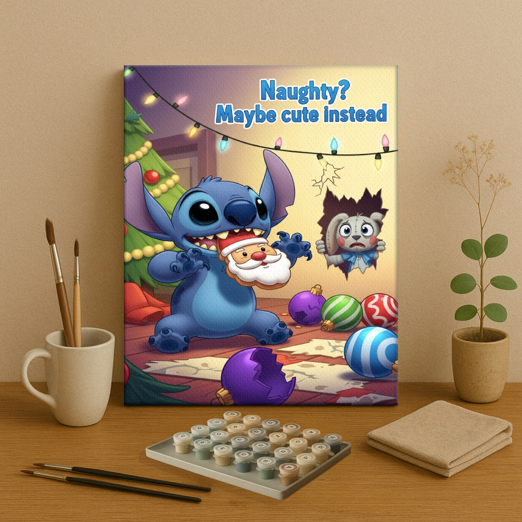 Colorful Christmas Joy #135 | Paint by Numbers Kit EasyArtJoy