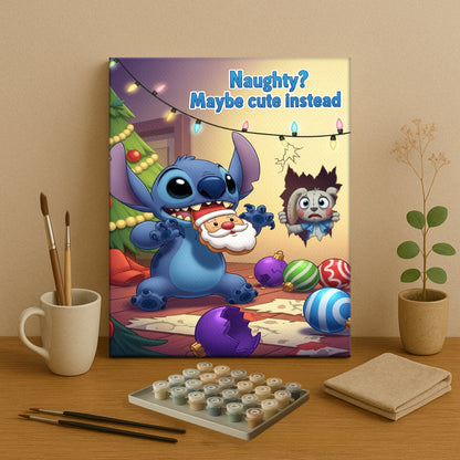 Colorful Christmas Joy #135 | Paint by Numbers Kit EasyArtJoy