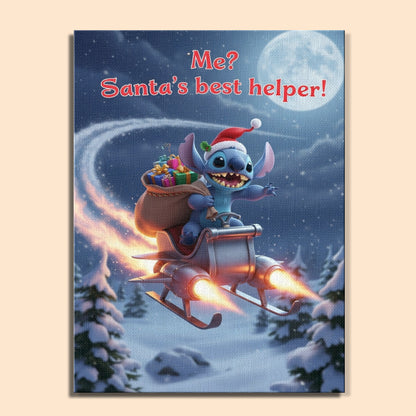 Colorful Christmas Joy #136 | Paint by Numbers Kit EasyArtJoy