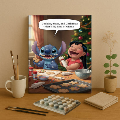 Colorful Christmas Joy #137 | Paint by Numbers Kit EasyArtJoy