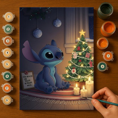 Colorful Christmas Joy #138 | Paint by Numbers Kit EasyArtJoy