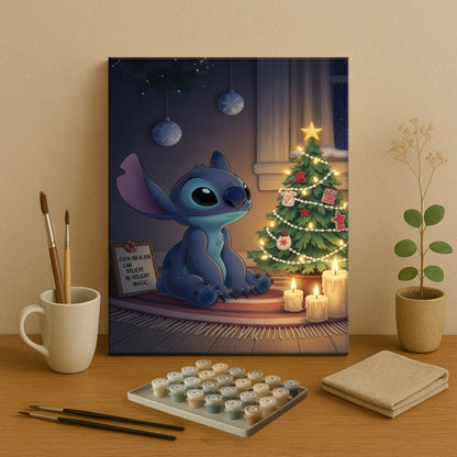 Colorful Christmas Joy #138 | Paint by Numbers Kit EasyArtJoy