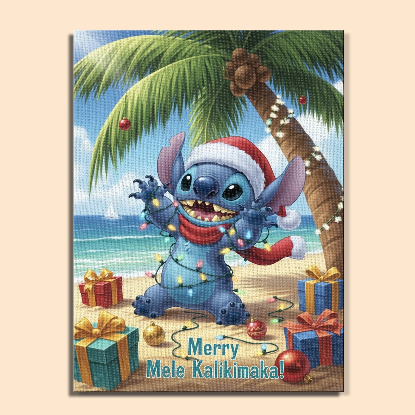 Colorful Christmas Joy #139 | Paint by Numbers Kit EasyArtJoy