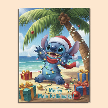 Colorful Christmas Joy #139 | Paint by Numbers Kit EasyArtJoy