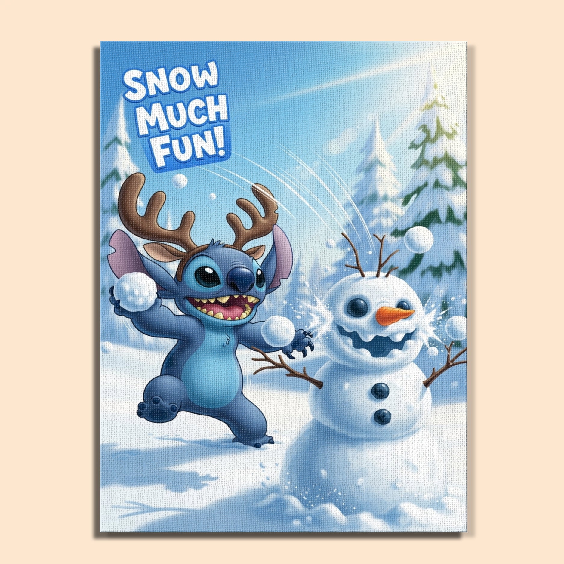 Colorful Christmas Joy #140 | Paint by Numbers Kit EasyArtJoy