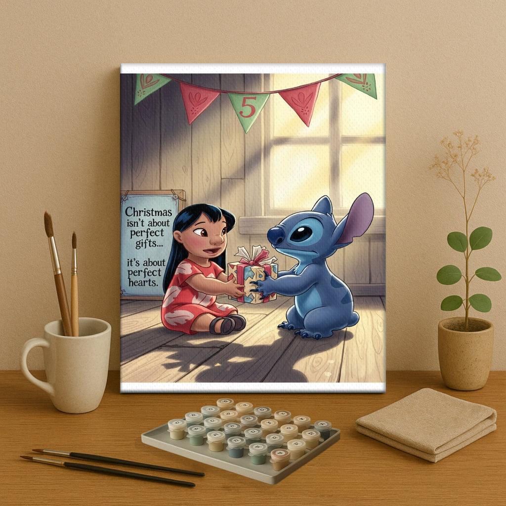 Colorful Christmas Joy #141 | Paint by Numbers Kit EasyArtJoy