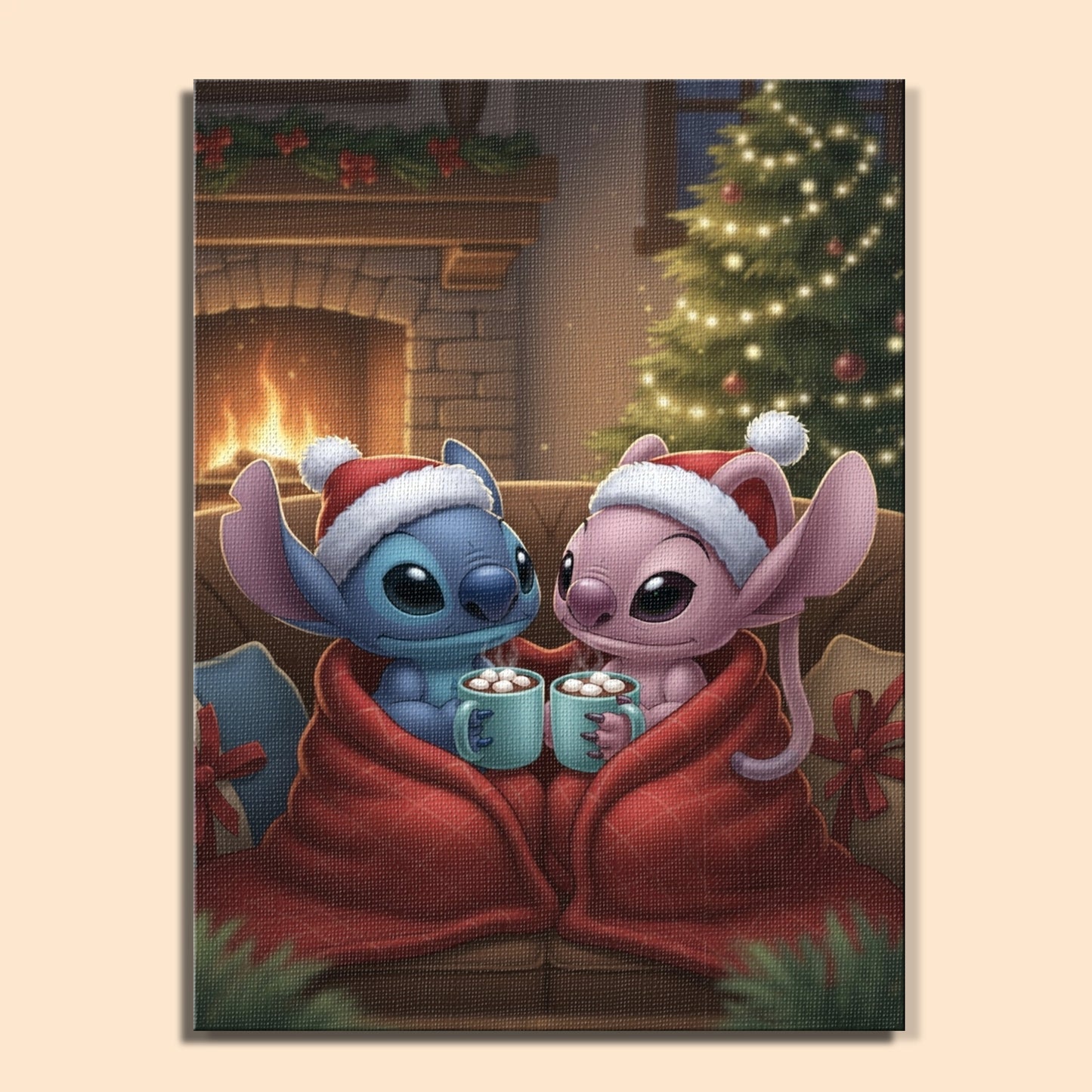 Colorful Christmas Joy #143 | Paint by Numbers Kit EasyArtJoy