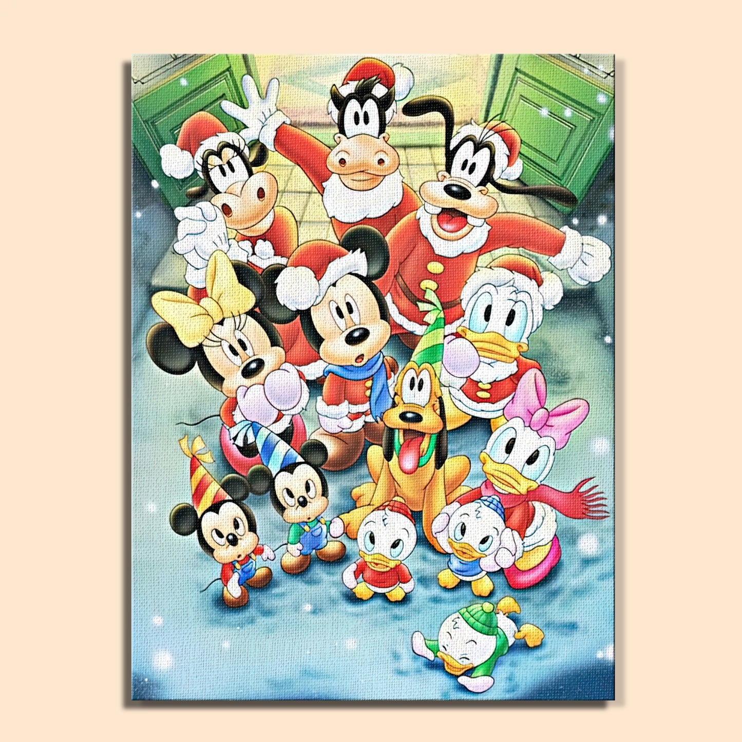 Colorful Christmas Joy #14 | Paint by Numbers Kit EasyArtJoy