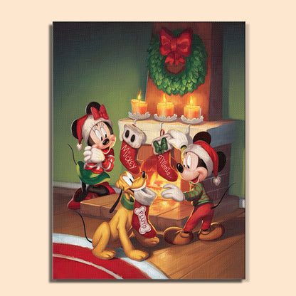 Colorful Christmas Joy #16 | Paint by Numbers Kit EasyArtJoy