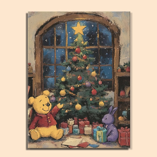 Colorful Christmas Joy #17 | Paint by Numbers Kit EasyArtJoy