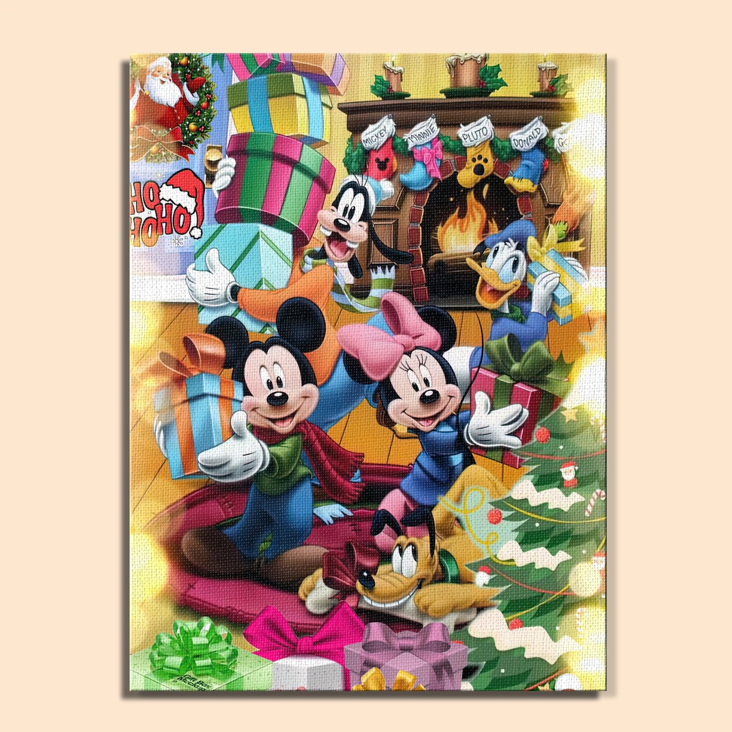 Colorful Christmas Joy #20 | Paint by Numbers Kit EasyArtJoy