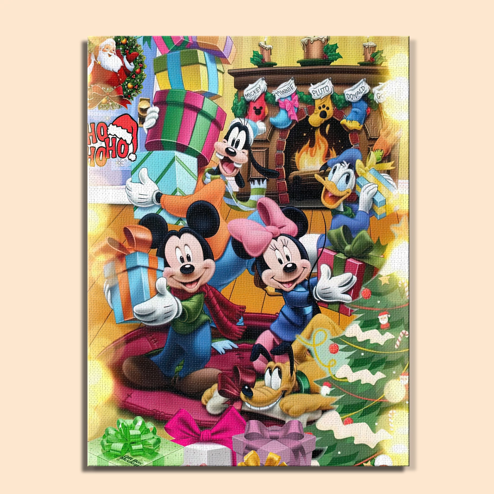 Colorful Christmas Joy #20 | Paint by Numbers Kit EasyArtJoy