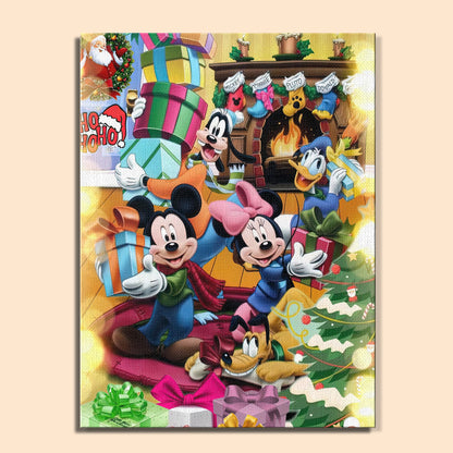 Colorful Christmas Joy #20 | Paint by Numbers Kit EasyArtJoy