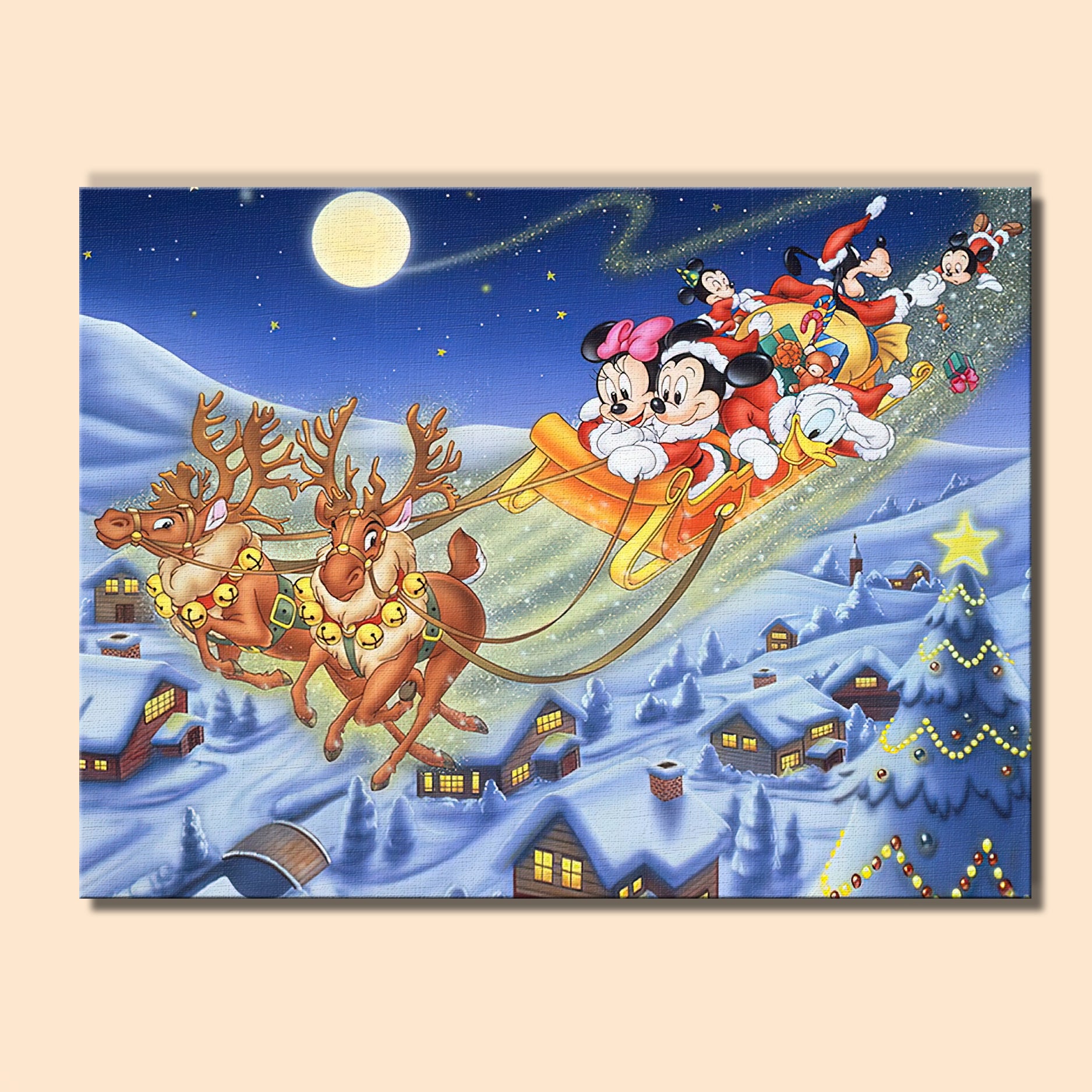 Colorful Christmas Joy #21 | Paint by Numbers Kit EasyArtJoy