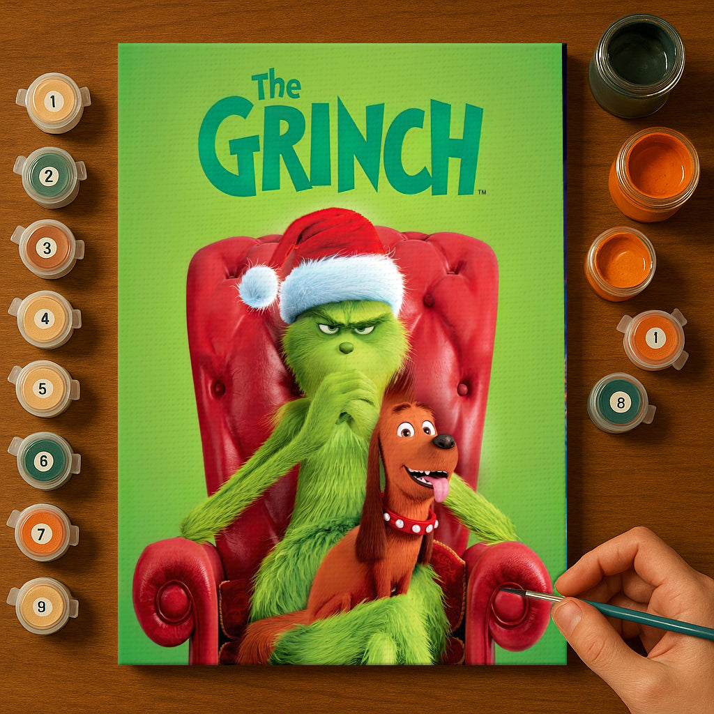 Colorful Christmas Joy #24 | Paint by Numbers Kit EasyArtJoy