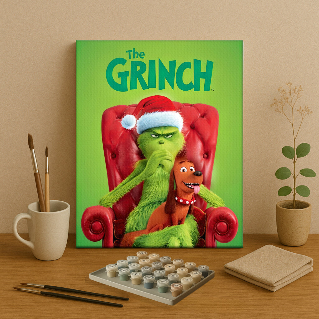 Colorful Christmas Joy #24 | Paint by Numbers Kit EasyArtJoy