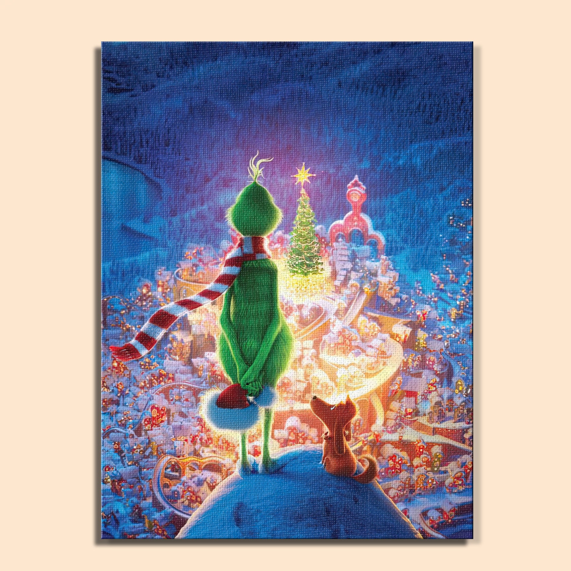 Colorful Christmas Joy #25 | Paint by Numbers Kit EasyArtJoy