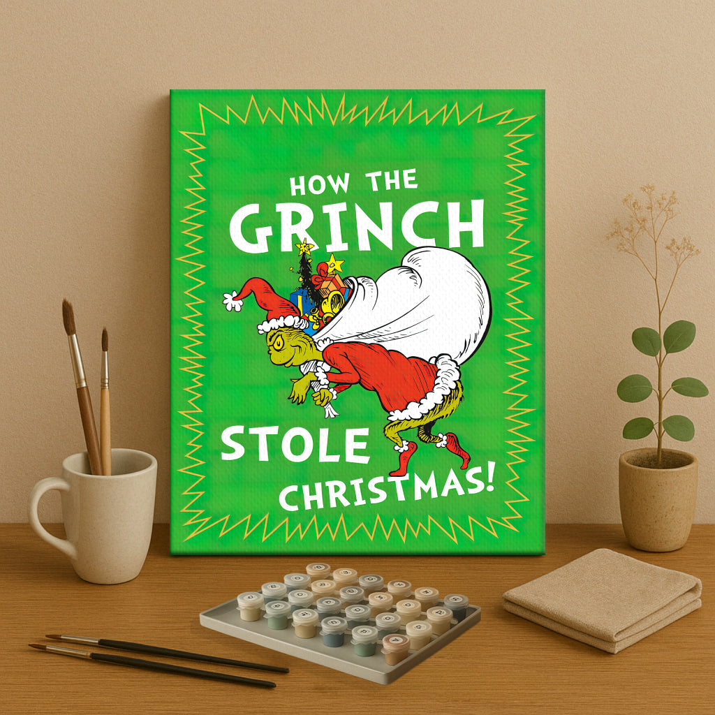 Colorful Christmas Joy #27 | Paint by Numbers Kit EasyArtJoy