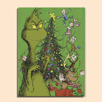 Colorful Christmas Joy #28 | Paint by Numbers Kit EasyArtJoy