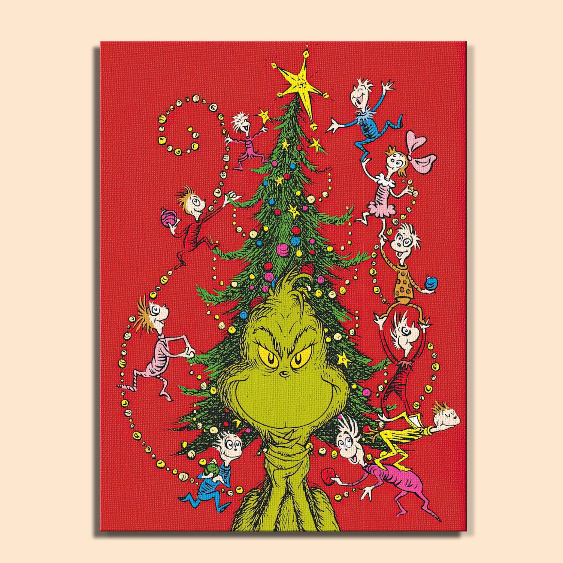 Colorful Christmas Joy #29 | Paint by Numbers Kit EasyArtJoy