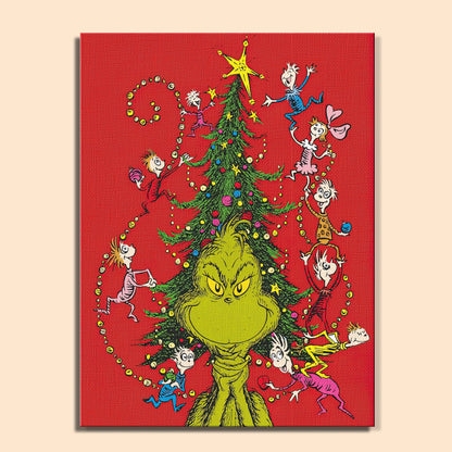 Colorful Christmas Joy #29 | Paint by Numbers Kit EasyArtJoy